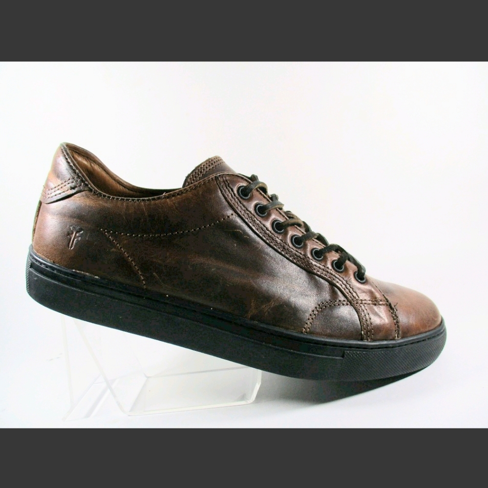 Frye Men's leather lowtop Sneakers - Picture 4 of 5
